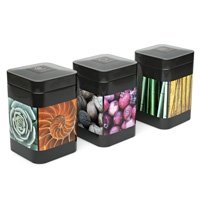 Teedose Nature (3er Set) 100g