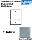 84114 Leviton Blank 1-Gang Wallplates