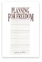Planning for Freedom
