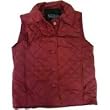 Maxam Mountain Womens Dark Red Quilted Polyester Vest XL (14-16)