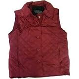 Maxam Mountain Womens Dark Red Quilted Polyester Vest XL (14-16)