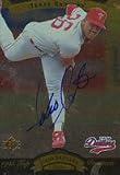 Julio Santana, Tulsa Drillers - Rangers Affiliate, 1995 Upper Deck Top Prospect Autographed Card
