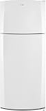 W8FXNGMWQ 17.5 cu. ft. Top-Freezer Refrigerator with Adjustable Clear Door Bins Factory Installed Icemaker and Clear Humidity-Controlled Crispers in White