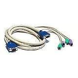 Avocent - Keyboard / video / mouse (KVM) cable - 6 pin PS/2, HD-15 (M) - 6 pin PS/2, HD-15 (M) - 1.8 m