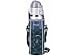Mega OB050CC Silver/Blue Hydration Bottle and Case 17-oz.