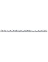 14K White Gold Holds 47 2.5mm Stones 2.77ct Bar Link Tennis Bracelet Mounti