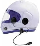 J&amp;M HS-BCD279-UN-HO with HO AeroMike III for Open/Flip Full-Face Helmet Style C