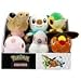 Pokemon Black & White Mini Plush Wave 1 Complete Set of 6