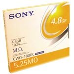 Sony 5.25 in. 4.8GB 1024 Bytes/Sector CCW
