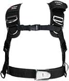 Dive Rite TransPlate Harness, Black, XLarge