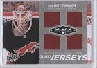 2010-11 Black Diamond Jerseys Quad #QJIB - Ilya Bryzgalov