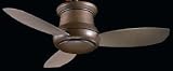 Contemporary F518-ORB 42 Concept Flush Ceiling Fans Hugger Remote Minka Aire - FREE SHIPPING