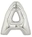 Large Letter a Silver Megaloons 40