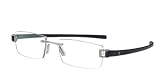 Tag Heuer - TAG HEUER 7102 002 BRUSHED BLUE RIMLESS TITNAIUM EYEGLASSES