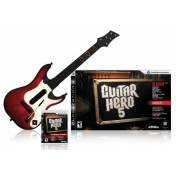 Guitar Hero 5 : Guitar Bundle -Red (Wii)