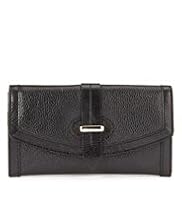Leather Belted Bar Purse