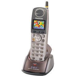 Panasonic KX-TGA551M 5.8 GHz FHSS GigaRange Expandable Digital 1.4 Full Color LCD Display... by Panasonic