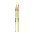 Snazaroo Face Paint Brushes 3/Pkg-