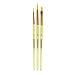 Snazaroo Face Paint Brushes 3/Pkg-