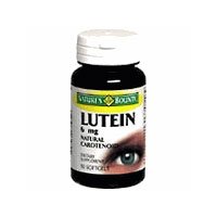 Lutein 6 Mg Dietary Supplement Softgels, By Natures Bounty - 50 Softgels