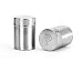 Kitchen & Housewares : Arcosteel Brushed Stainless Range Top Salt and Pepper Set