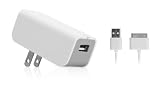 Griffin PowerBlock AC Wall Charger for iPod, iPhone 1G, and Other USB Devices (White)