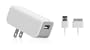 Griffin PowerBlock AC Wall Charger for iPod, iPhone 1G, and Other USB Devices (White)