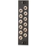 12-Port (12 Fiber) ST MM Modul e, Phosphor Bronze Sleeve