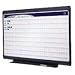 Quartet PP1164 Quartet Planning System, Porcelain-On-Steel, 1x1 Grid, 72 x 48, Aluminum Frame