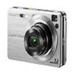 Sony Cyber-shot DSC-W120 - Digital camera - compact - 7.2 Mpix - optical zoom: 4 x - supported memory: MS Duo MS PRO Duo - silver
