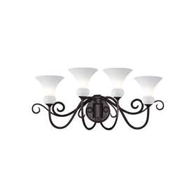 Kenroy Home 91074GBZ Pienza 4-Light Vanity, Golden Bronze by Kenroy Home