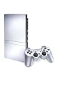 PlayStation 2 Konsole slim silber