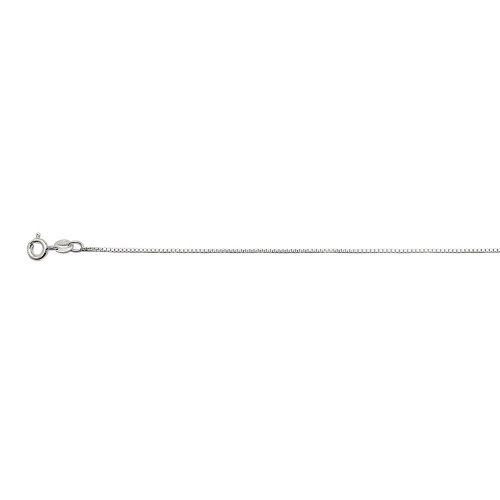 Sterling Silver Box Chain 019 (1mm) 18