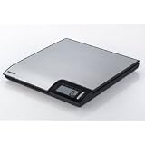 Soehnle Level Digital Kitchen Scale, Silver/Black