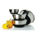 Focus Foodservice 870SBK - Mixing Bowl, 2 qt Capacity, Stainless Steel, Non-Skid