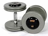 Troy Gray Pro Style Dumbbells 55 lb.- 75 lb. Set