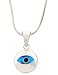Evil Eye Pendant Sterling Silver