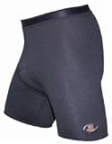 Polaris Anatomic Mens Cycling Undershorts Black X Large