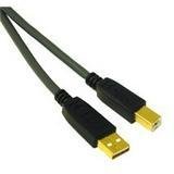 Cables To Go 29141 Ultima USB 2.0 A Male to B Male Cable, Black (6.5 Feet/ 2 Meters)