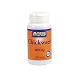 Now Foods Chickweed, 100 Capsules / 400 Mg (Pack of 4)