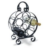 Italian Metal Wine Rack