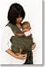 Sleepy Wrap Classic Wrap Baby Carrier, Beige, 0-18 Months