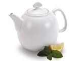 Chantal White Ceramic Teapot 0.75-qt.