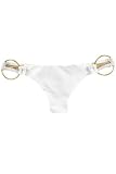 Vitamin A White Shimmer Ring Side Hipster Bottom