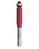 Freud 42-100 3/8-Inch Diameter 2-Flute Flush Trimming Router Bit with 1/4-Inch Shank