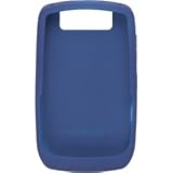 New OEM Blackberry 8900 Dark Blue Rubberized Skin Case
