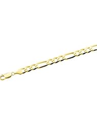 14K Yellow Gold Figaro Chain 18 Inch