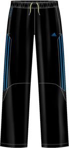Adidas Herren Sporthose PREDATOR Style Woven, black/sharp blue, XL Preisvergleich