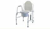 Commode Steel Drop Arm 3-In-1