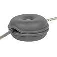 Resource International Cable Turtle, Large 3.5" D X 1.75" H, Grey